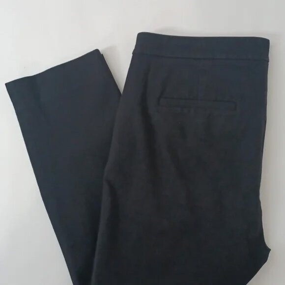 ✨3/$25✨ J. Crew Martie Cotton Blend Stretch Black Pants - 6 - Picture 4 of 8